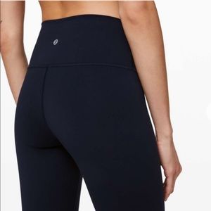 Lululemon Wunder Under leggings- Navy 7/8 - 6